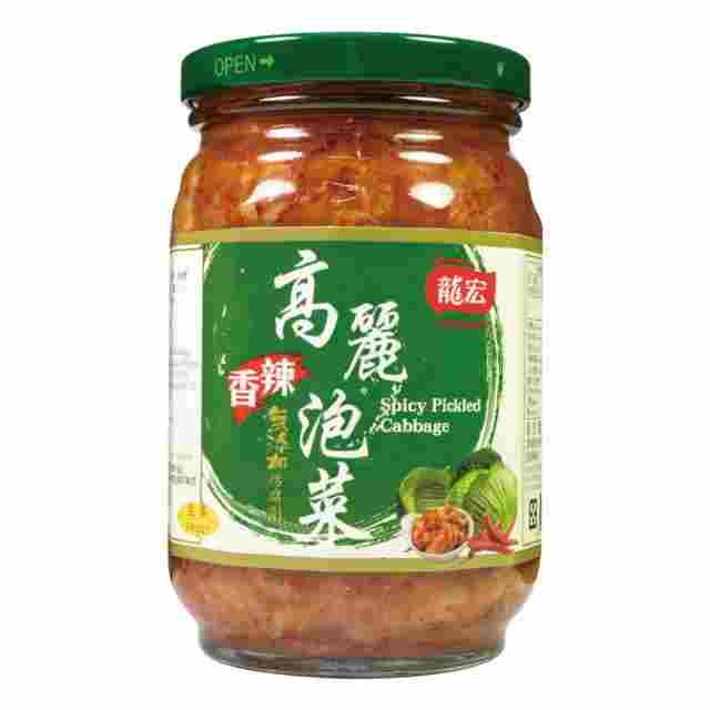 Image Spicy Pickled Cabbage 龙宏 龍宏香辣高麗菜 香辣高丽菜 410 grams